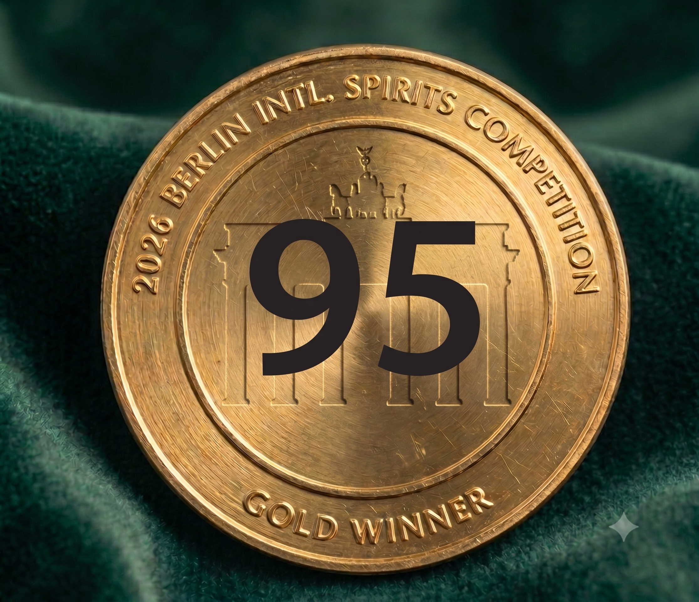 Medalla de Oro — Berlin International Spirits Competition 2026
